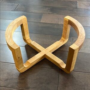 Wooden Pot Holder Stand